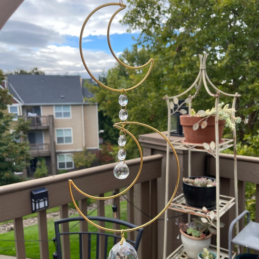 Moon phases suncatcher